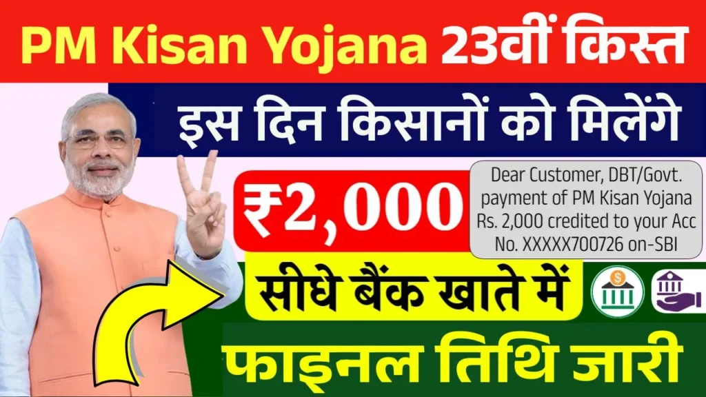 PM Kisan Yojana 23th Installment Date 2026