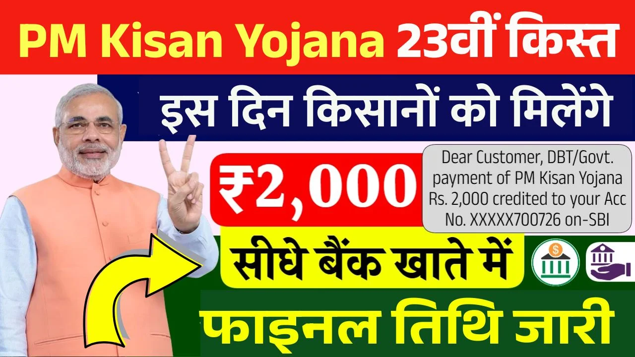 PM Kisan Yojana 23th Installment Date 2026